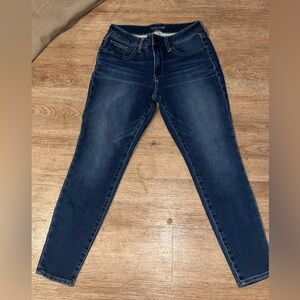 Chico’s Skinny Ankle Jeans Women’s 2R (00R) Dark Wash Stretch